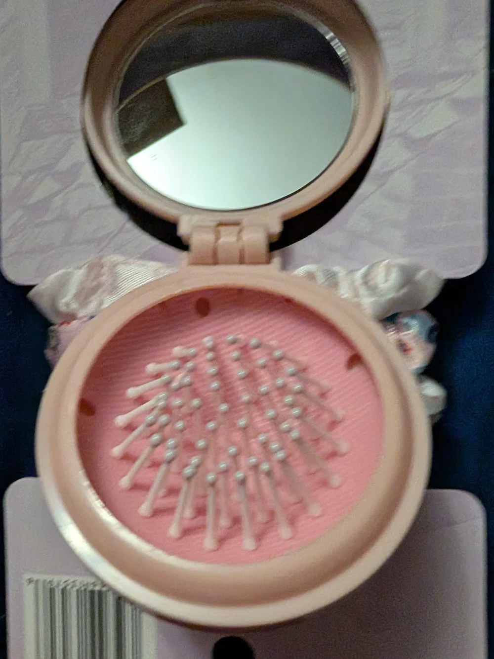 Disney Pink Marie Cat Scrunchie Set with Character Brush